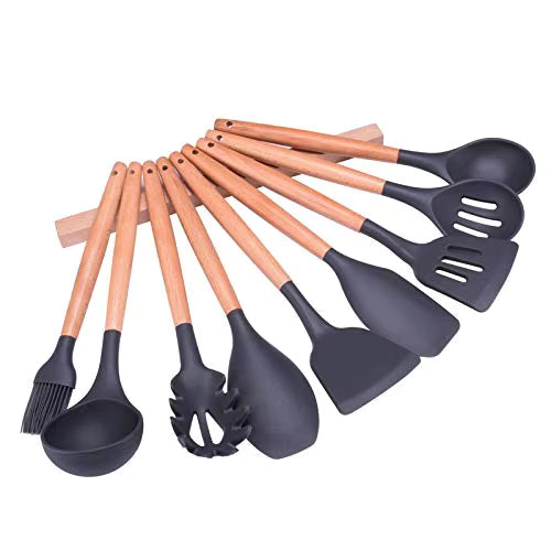 9 Pieces Silicone Kitchen Set