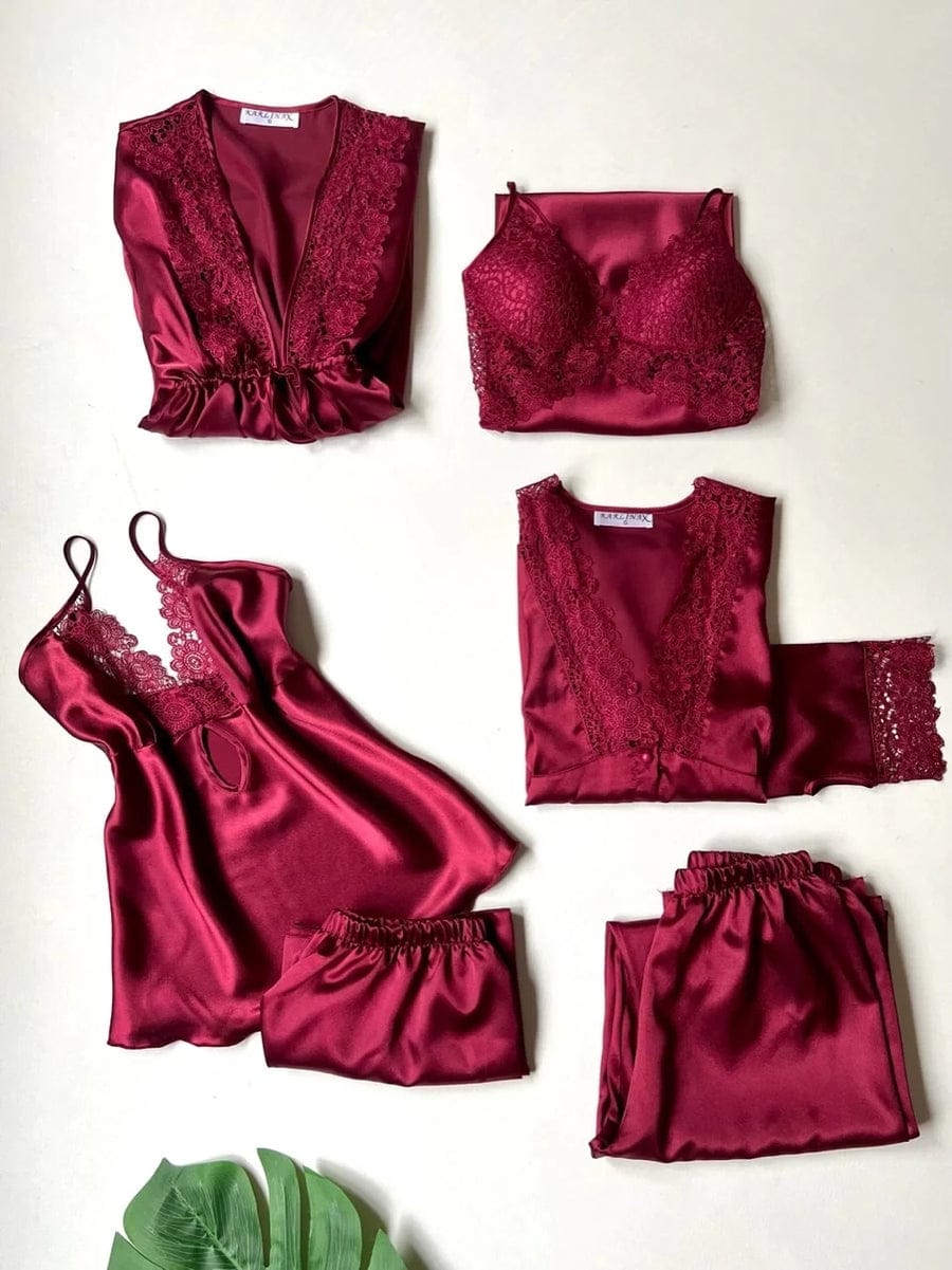 Turkish Nighty 6 Pcs Set
