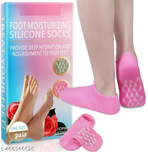 Original Silicone Gel Moisturising Socks Pair ( Free Delivery )