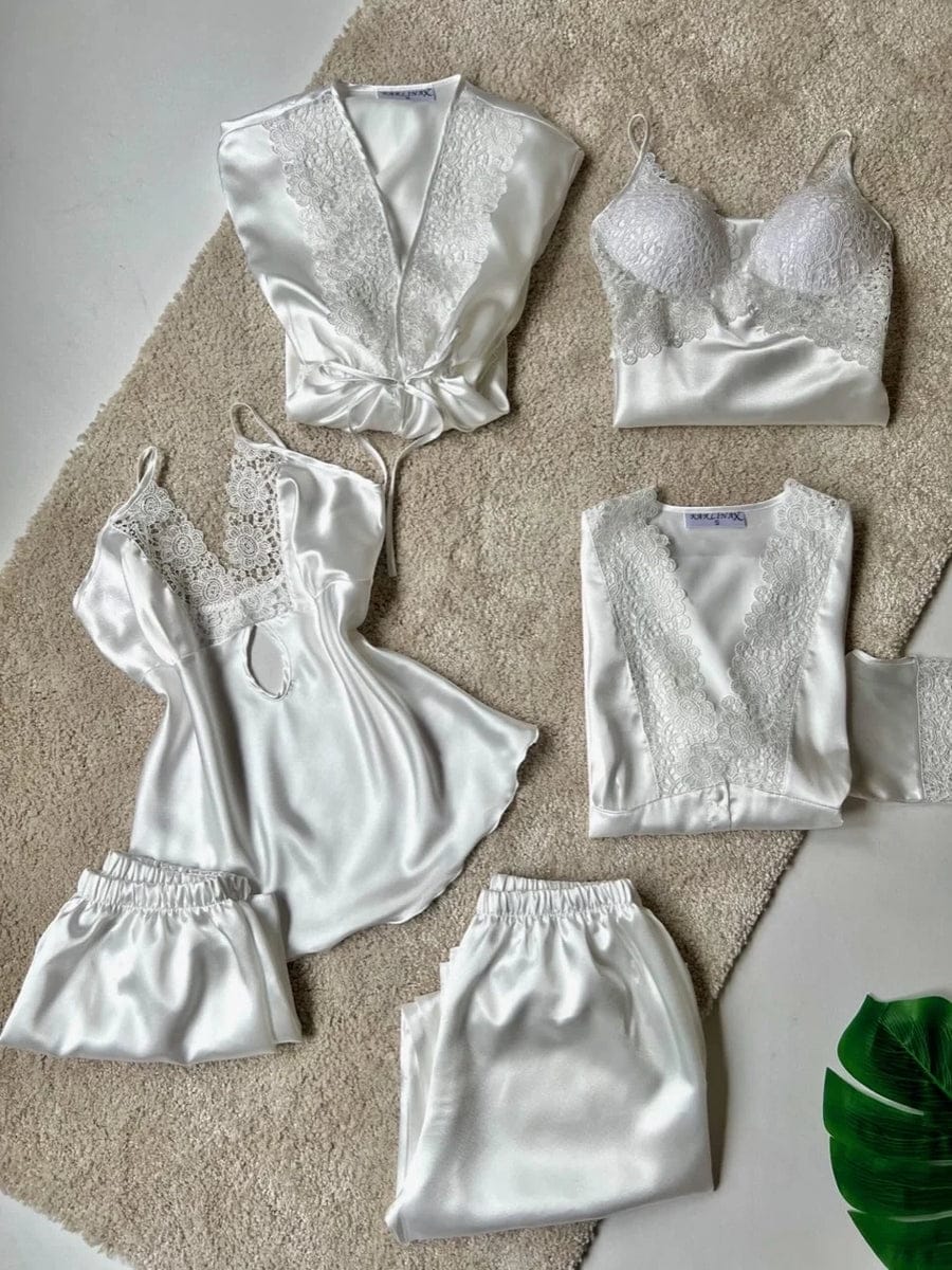 Turkish Nighty 6 Pcs Set