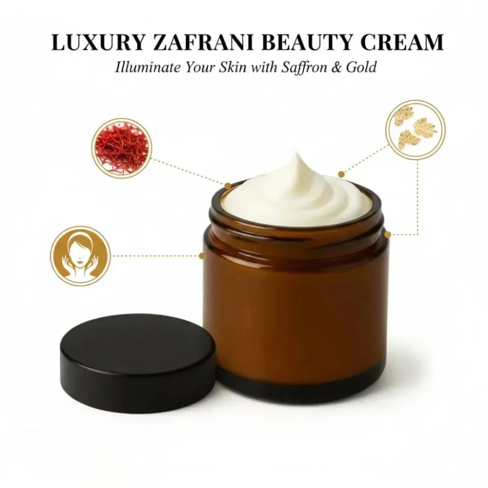 Zafrani Glow Cream 100% Homemade Organic Whitening