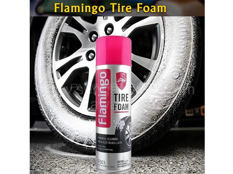 Flamingo Tire Cleaner Spray Foam 650ml